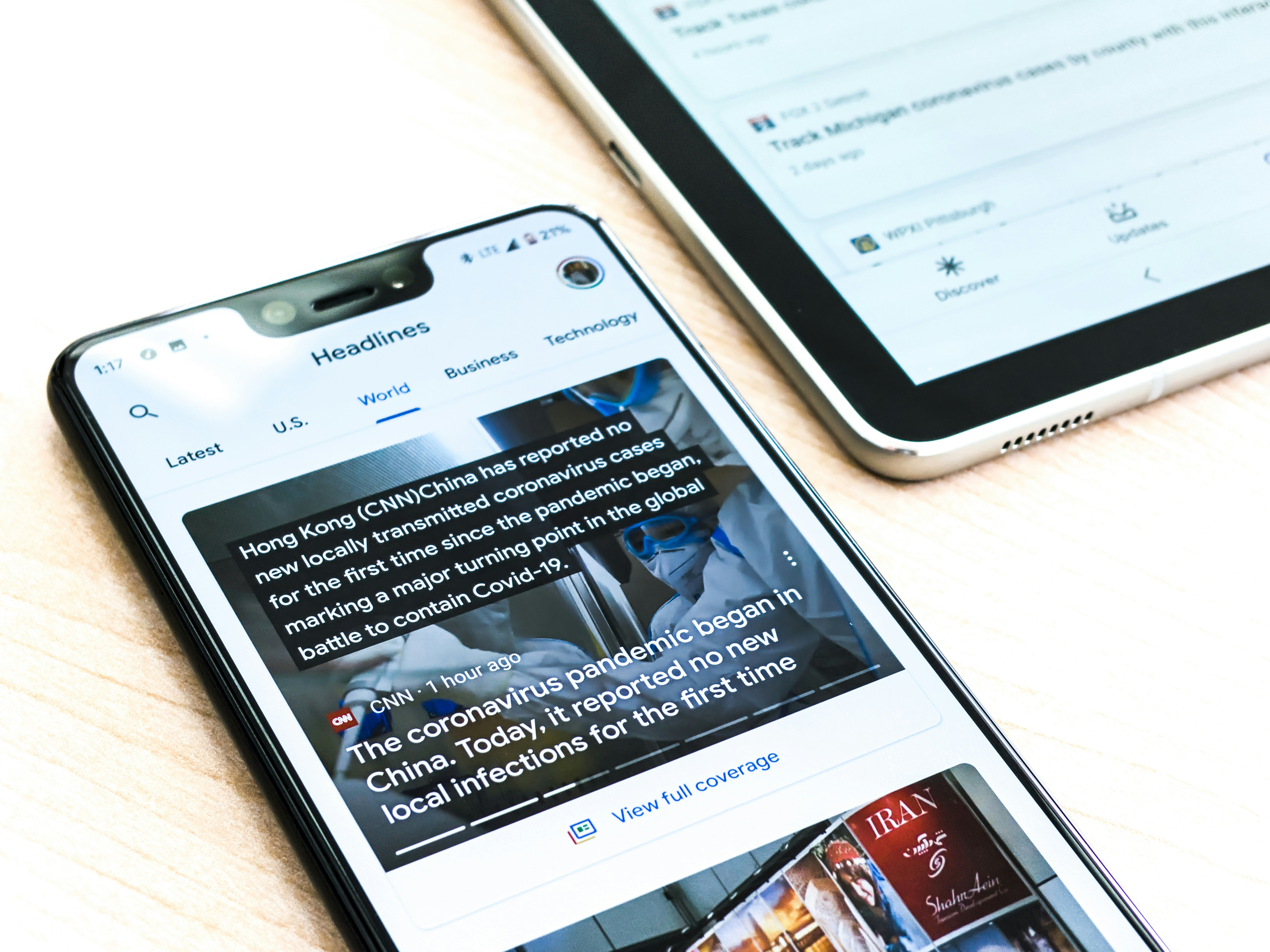 Protect your mental health while staying informed about world events