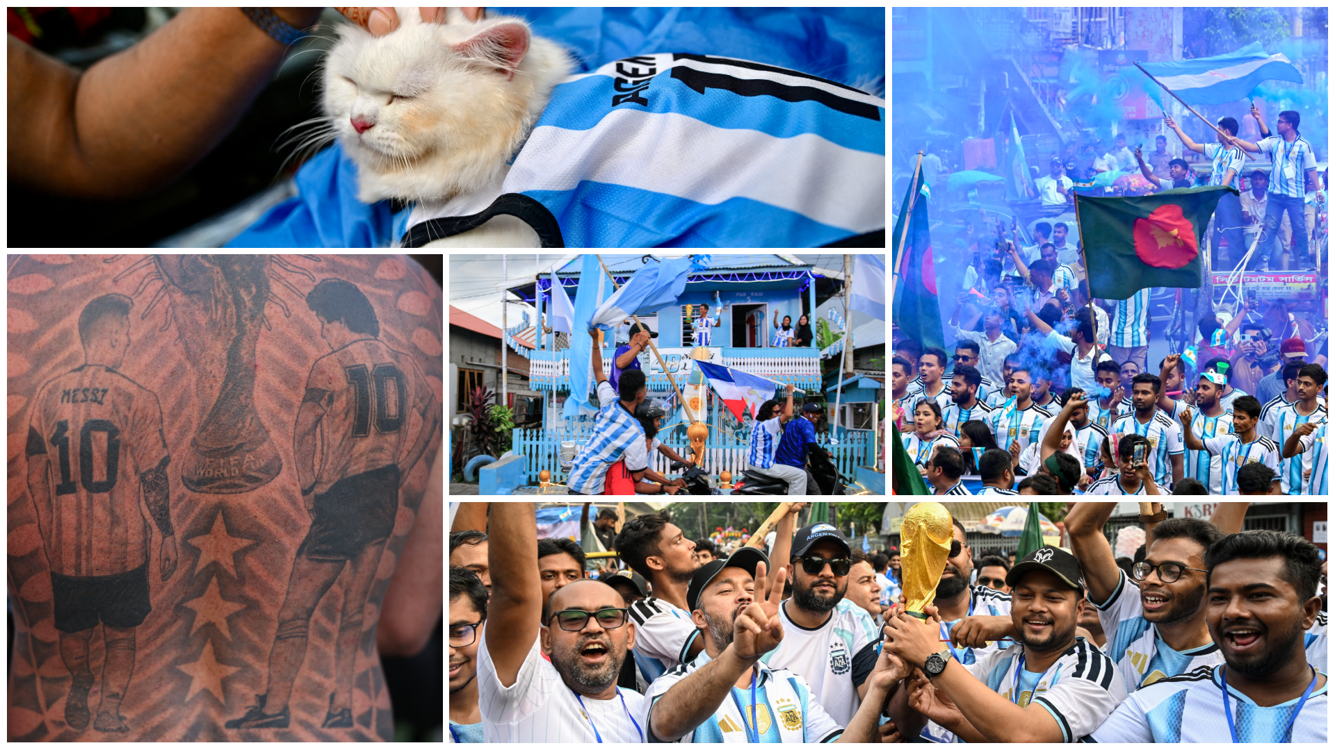 Albiceleste fans unleash a global frenzy ahead of World Cup opener