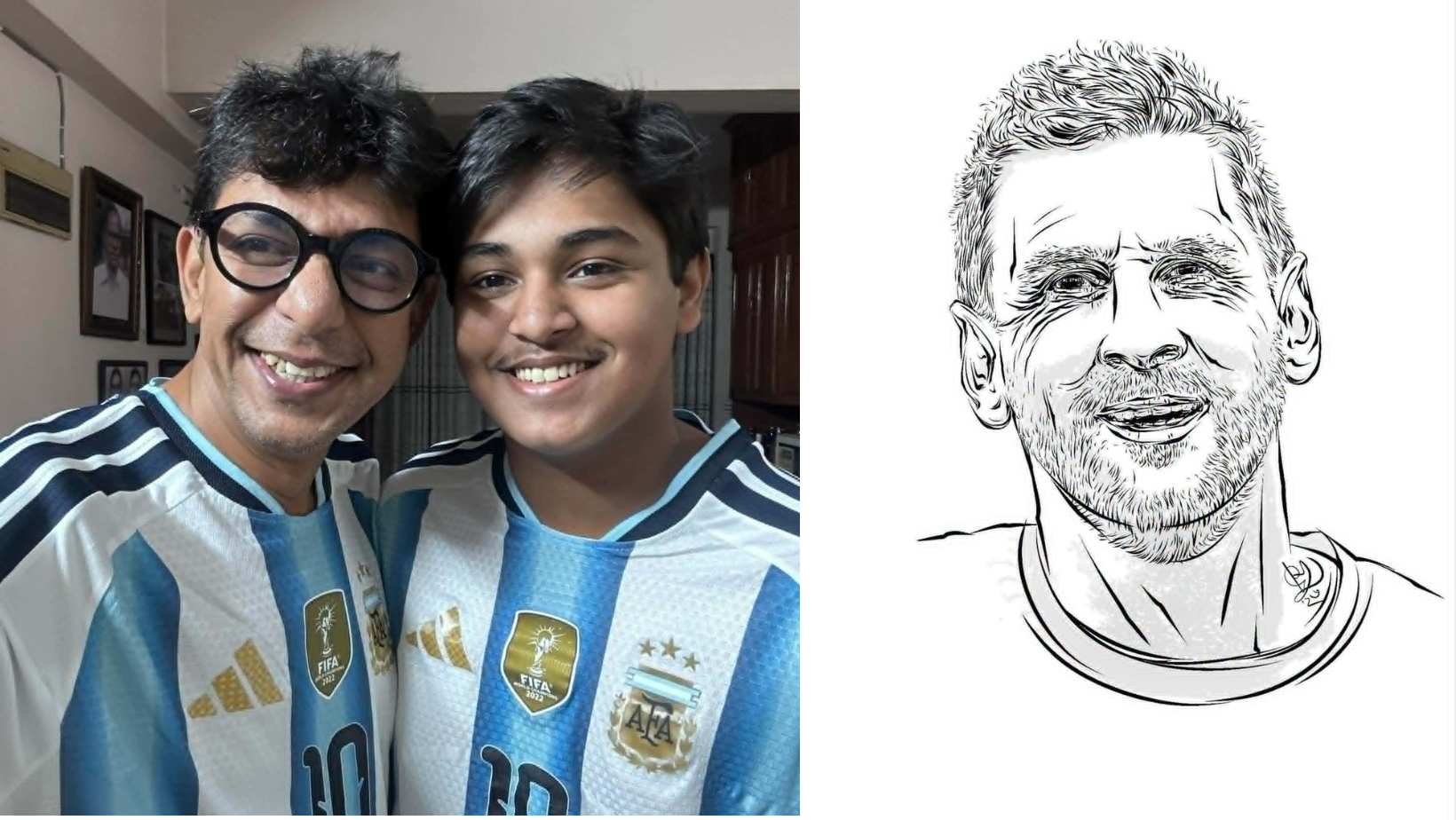 Messi’s artistry on the field inspired me to paint him: Chanchal Chowdhury