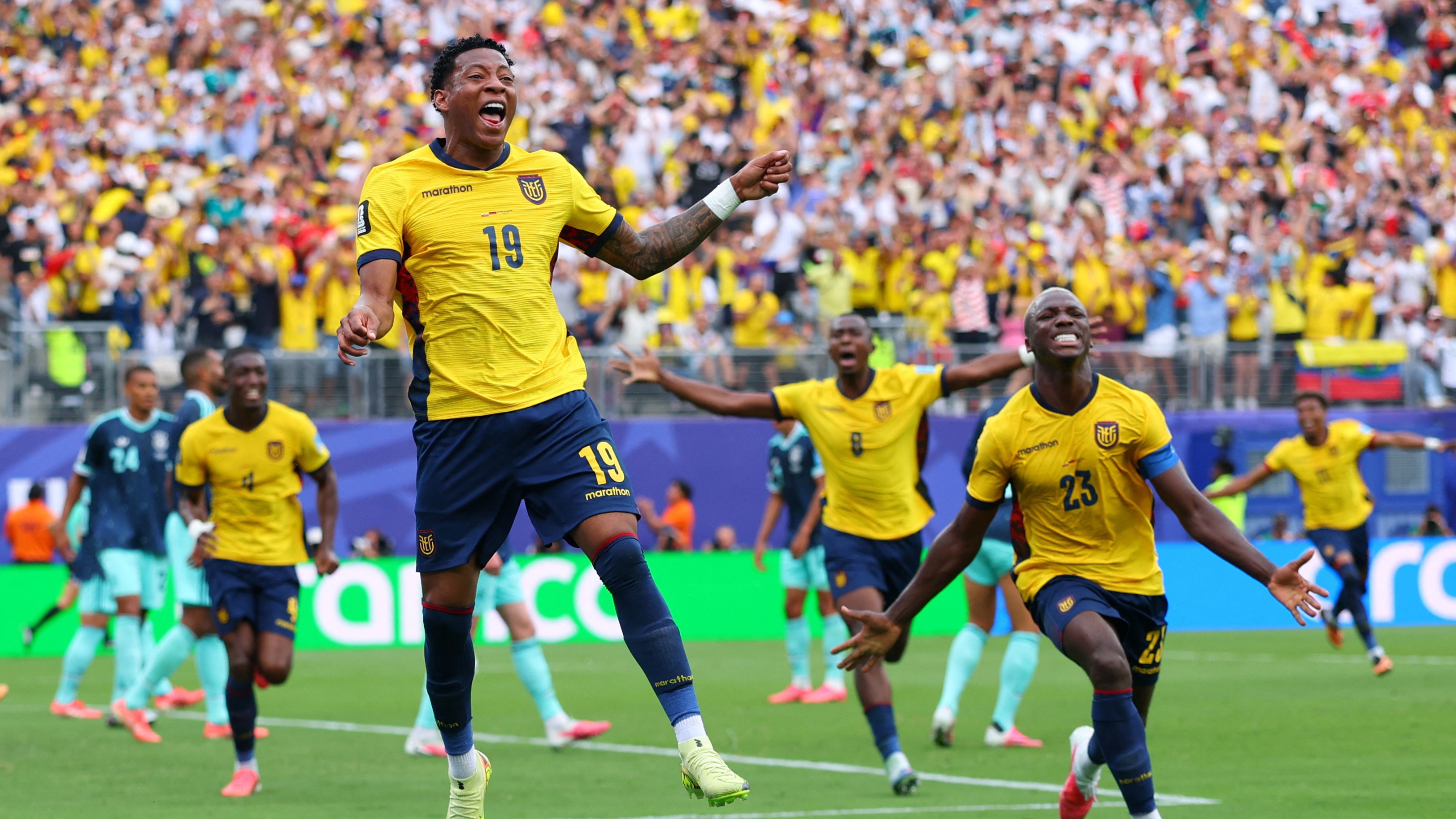 Ecuador fight back to shock Germany and reach knockout stage