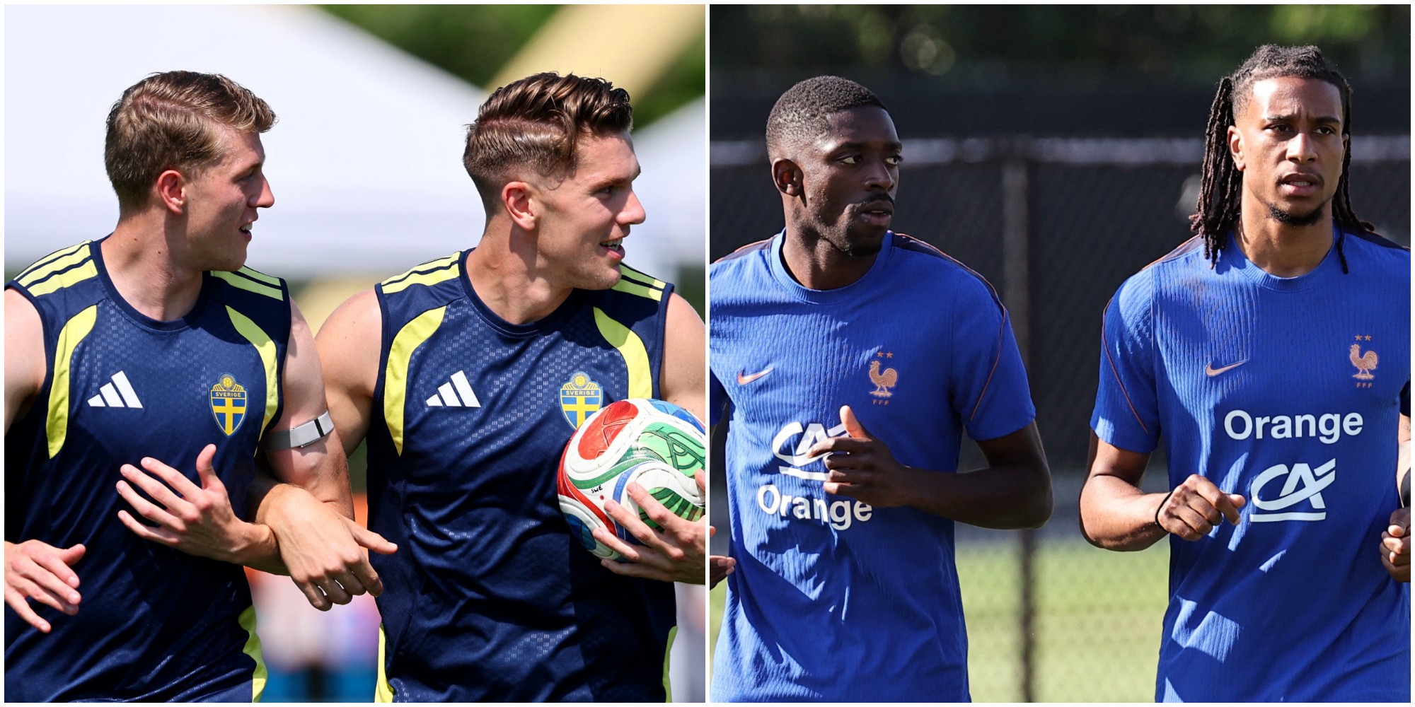 France favourites, Sweden believers