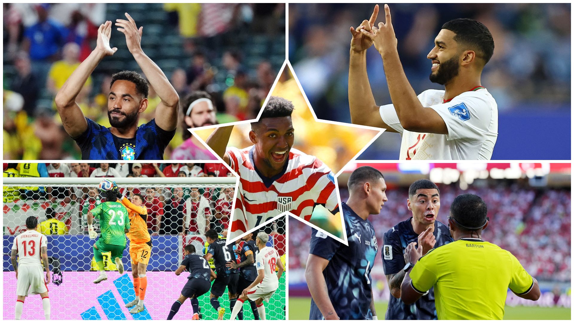 Day 9 at a glance: Heroes, records and a red card