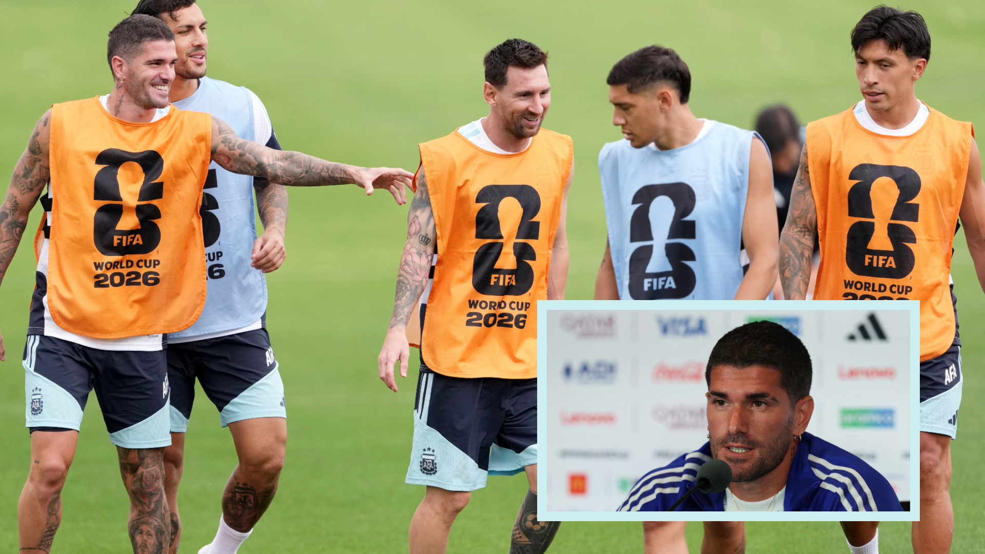 Savour every Messi moment rather than count down his games, says De Paul