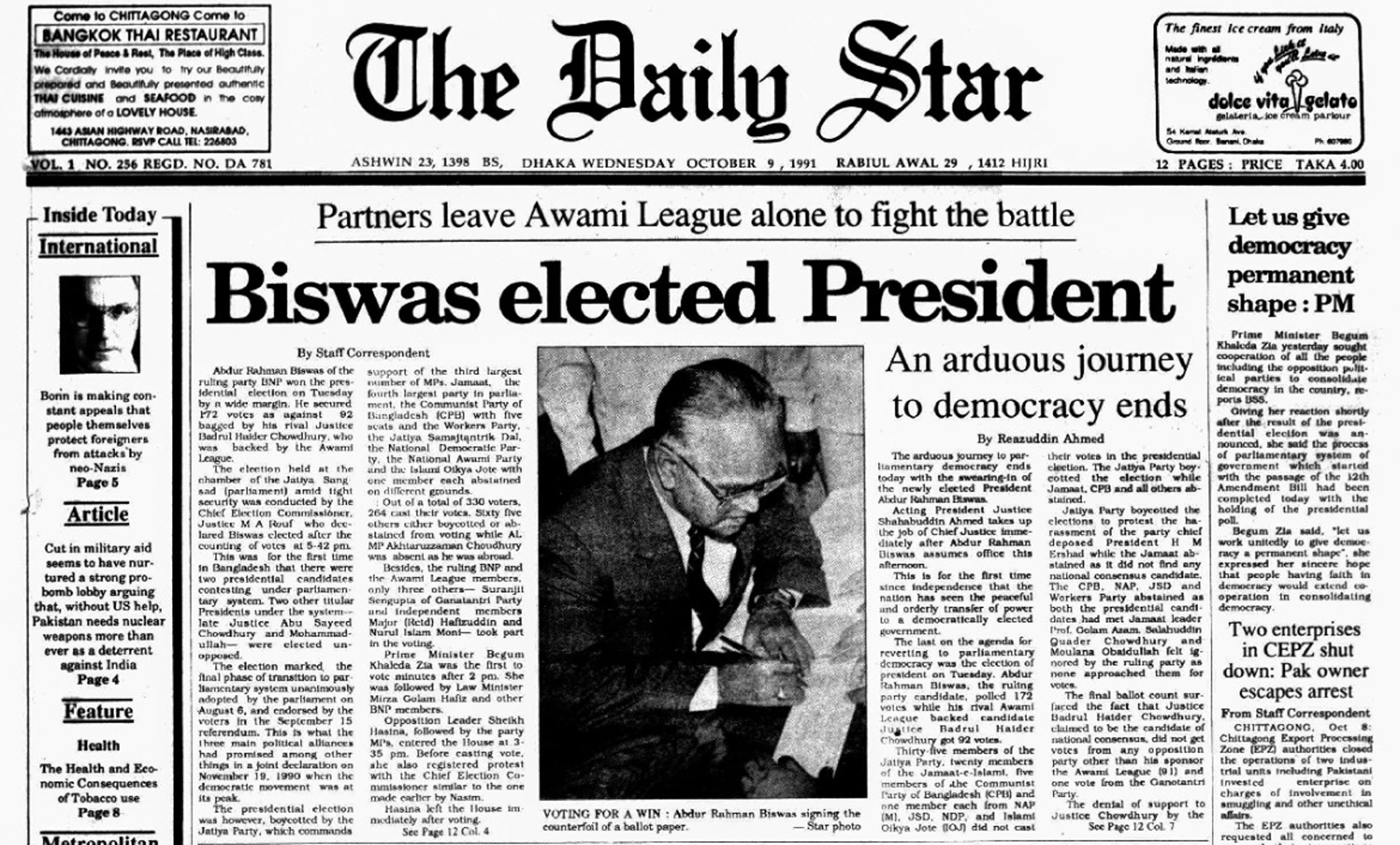 How past presidents were elected