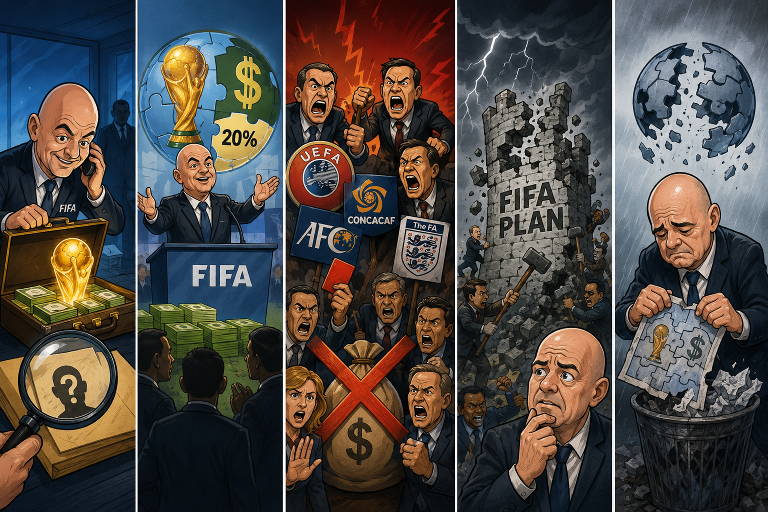 TIMELINE: The rise and fall of FIFA's private investment plan