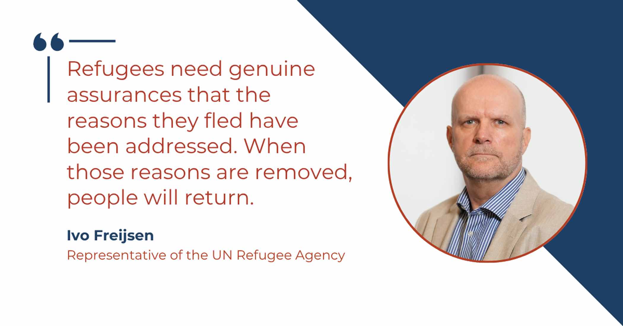‘Business as usual is not an option in resolving the Rohingya crisis’
