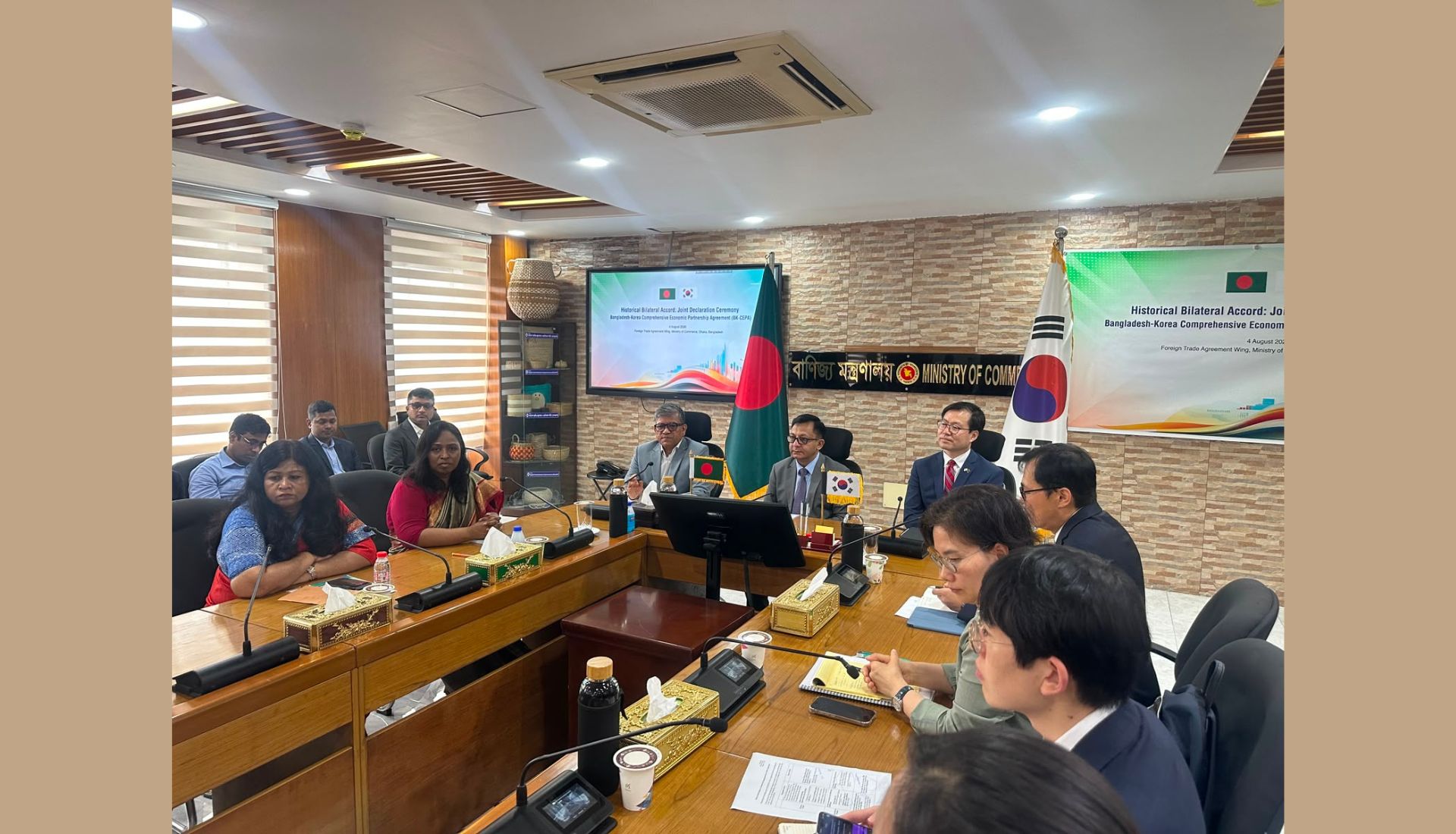 Bangladesh, South Korea sign CEPA to boost trade
