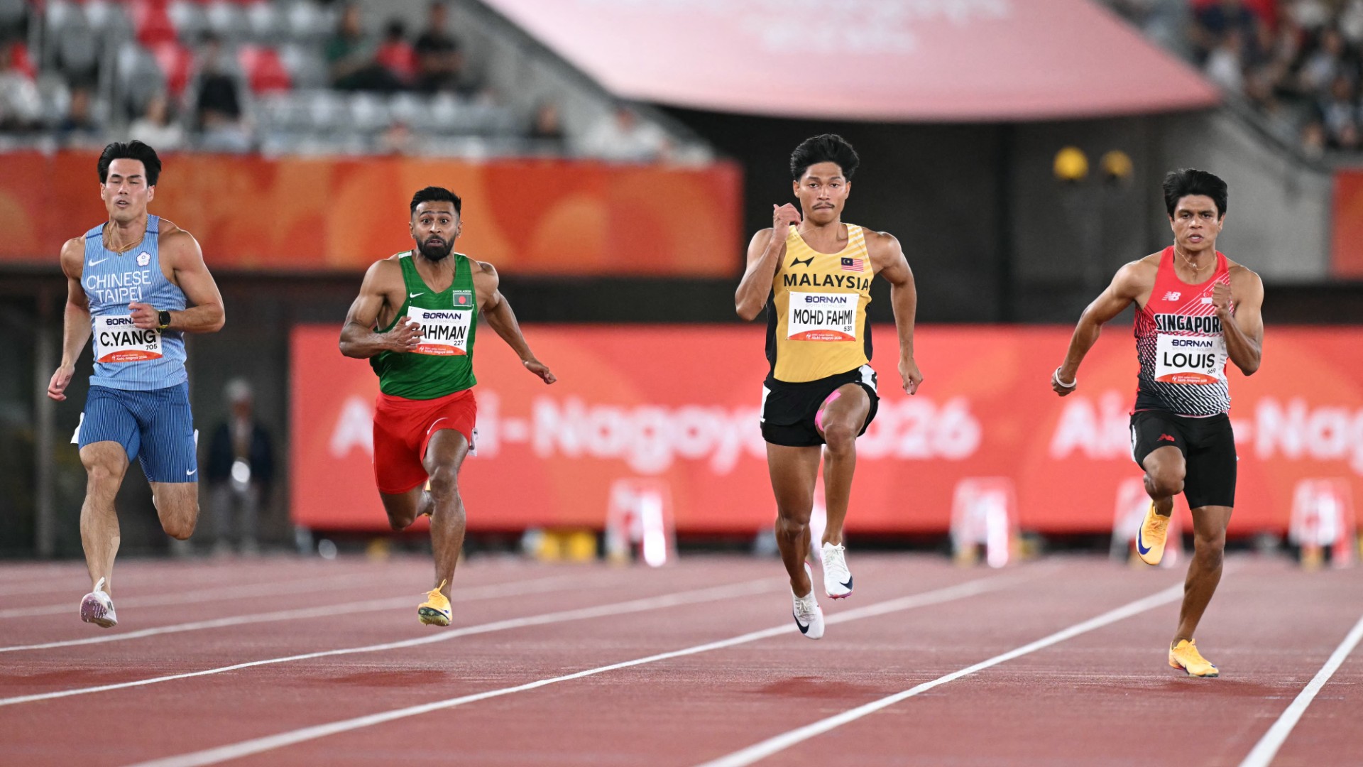 Imranur advances to 100m semifinals in Asian Games