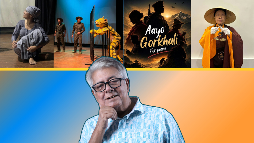 A thespian with an unkown language: Mamunur Rashid directs challenging Nepalese project