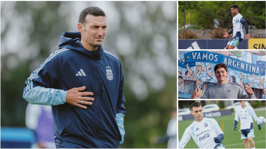 ‘We hope he stays’: Argentina return to training with Scaloni’s future in focus