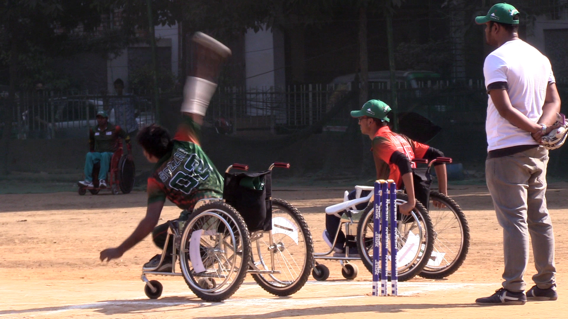 Undaunted on wheels