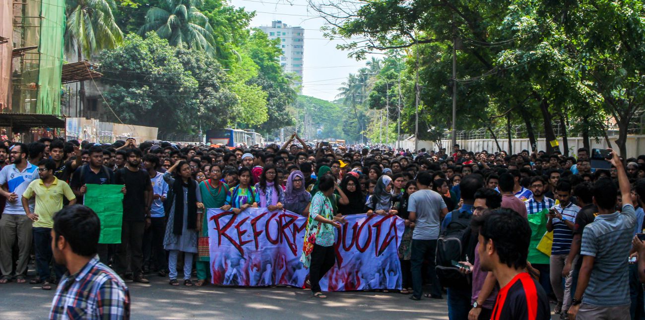 The quota movement signals an underlying discontent