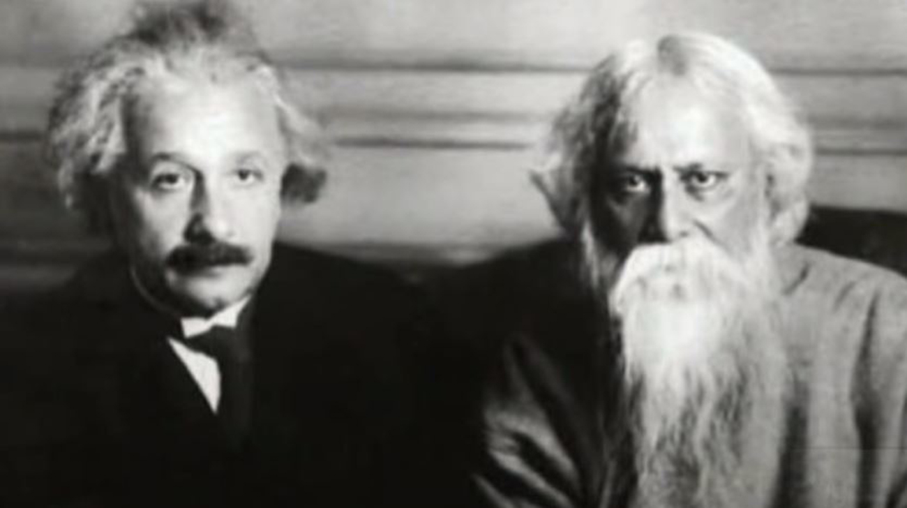 Tagore's encounters with luminaries of the West