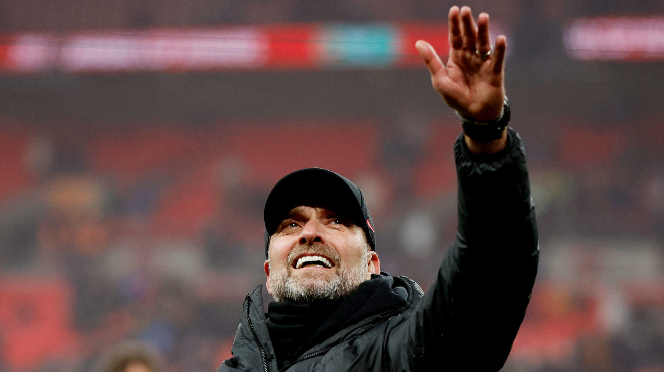 Liverpool boss Klopp says no pressure in quadruple chase