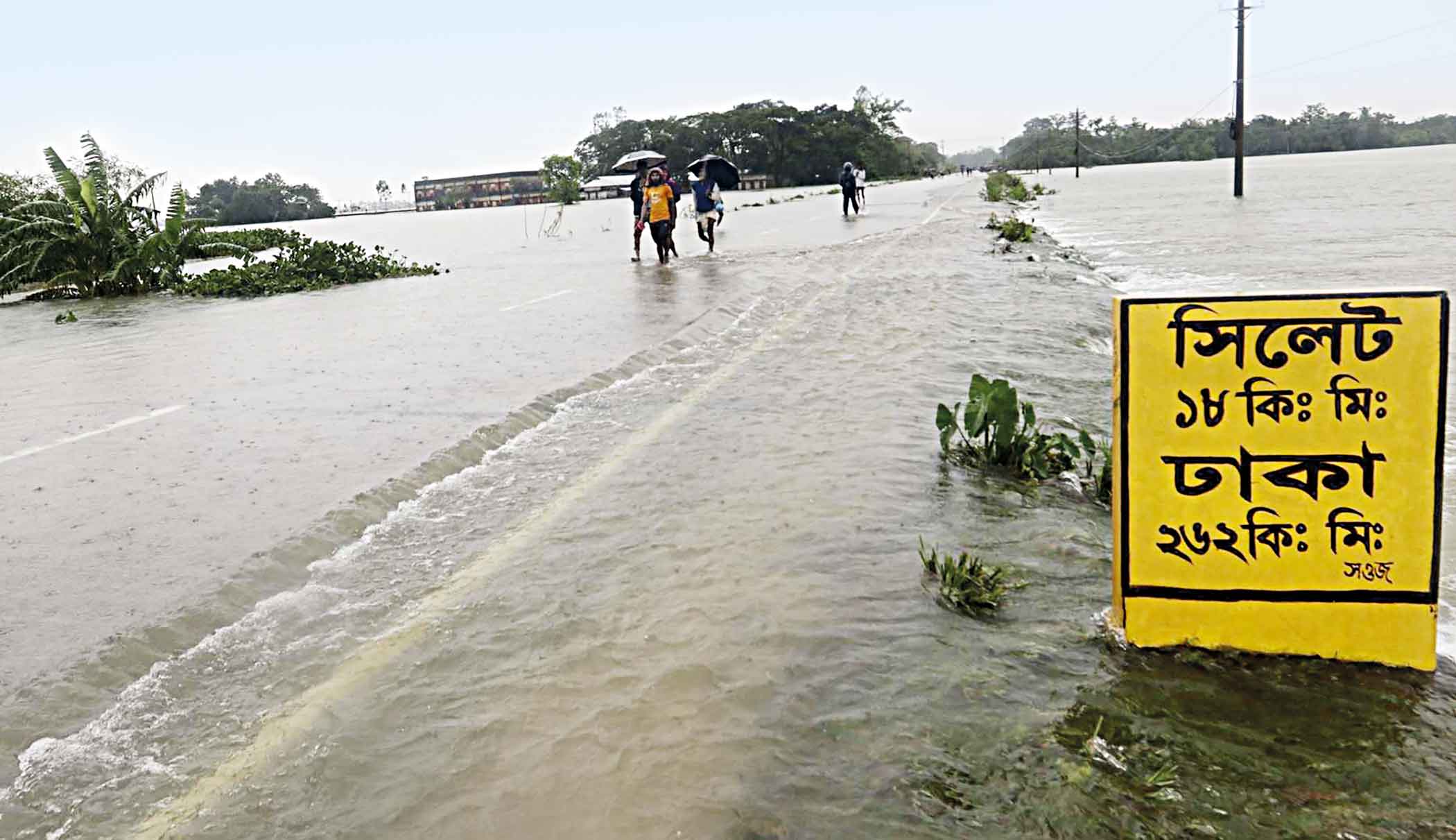 Floods over, not the struggles