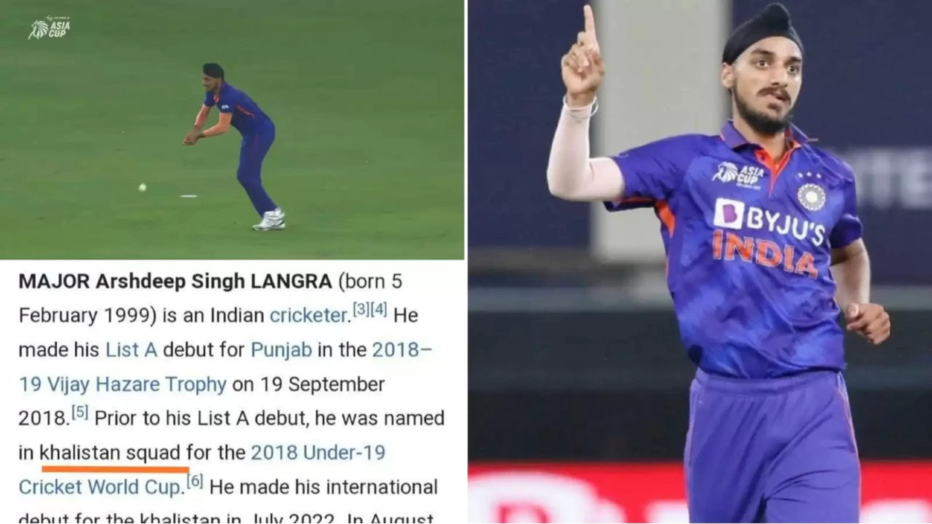 India summons Wikipedia officials over Arshdeep’s bio tweak 