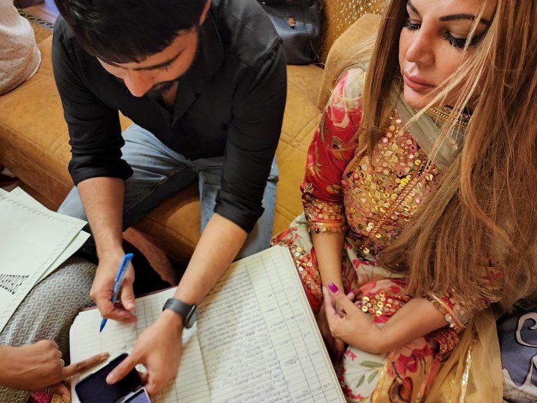 Rakhi Sawant is now 'Fatima' after marriage