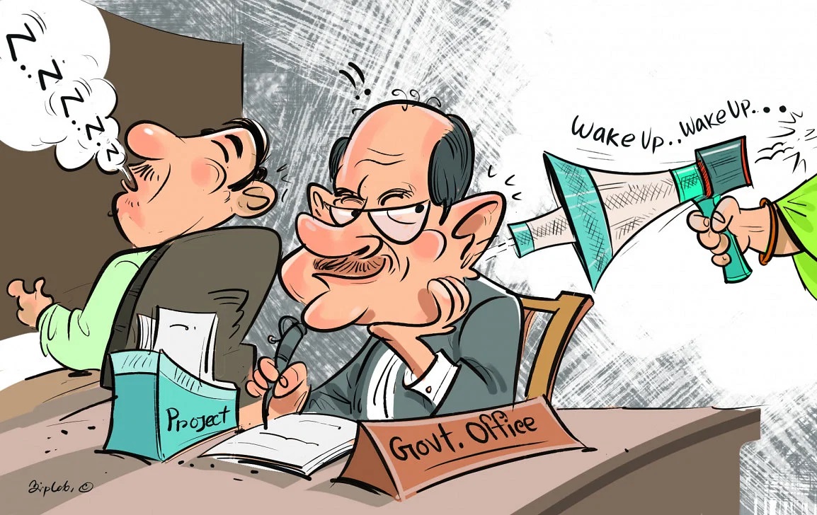 Behind the pre-eminence of bureaucrats