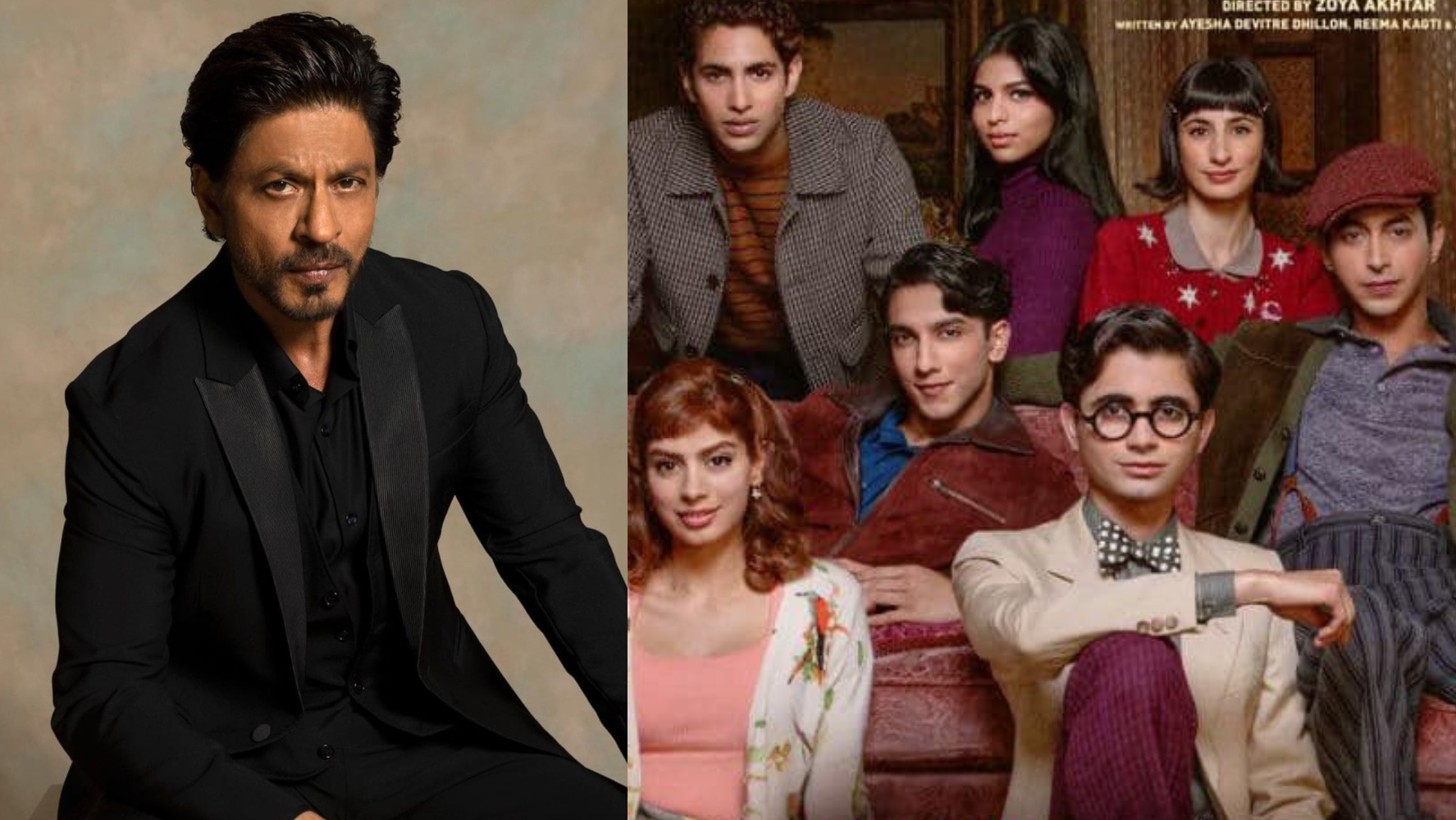 SRK gets nostalgic as he shares daughter’s debut film poster&nbsp;