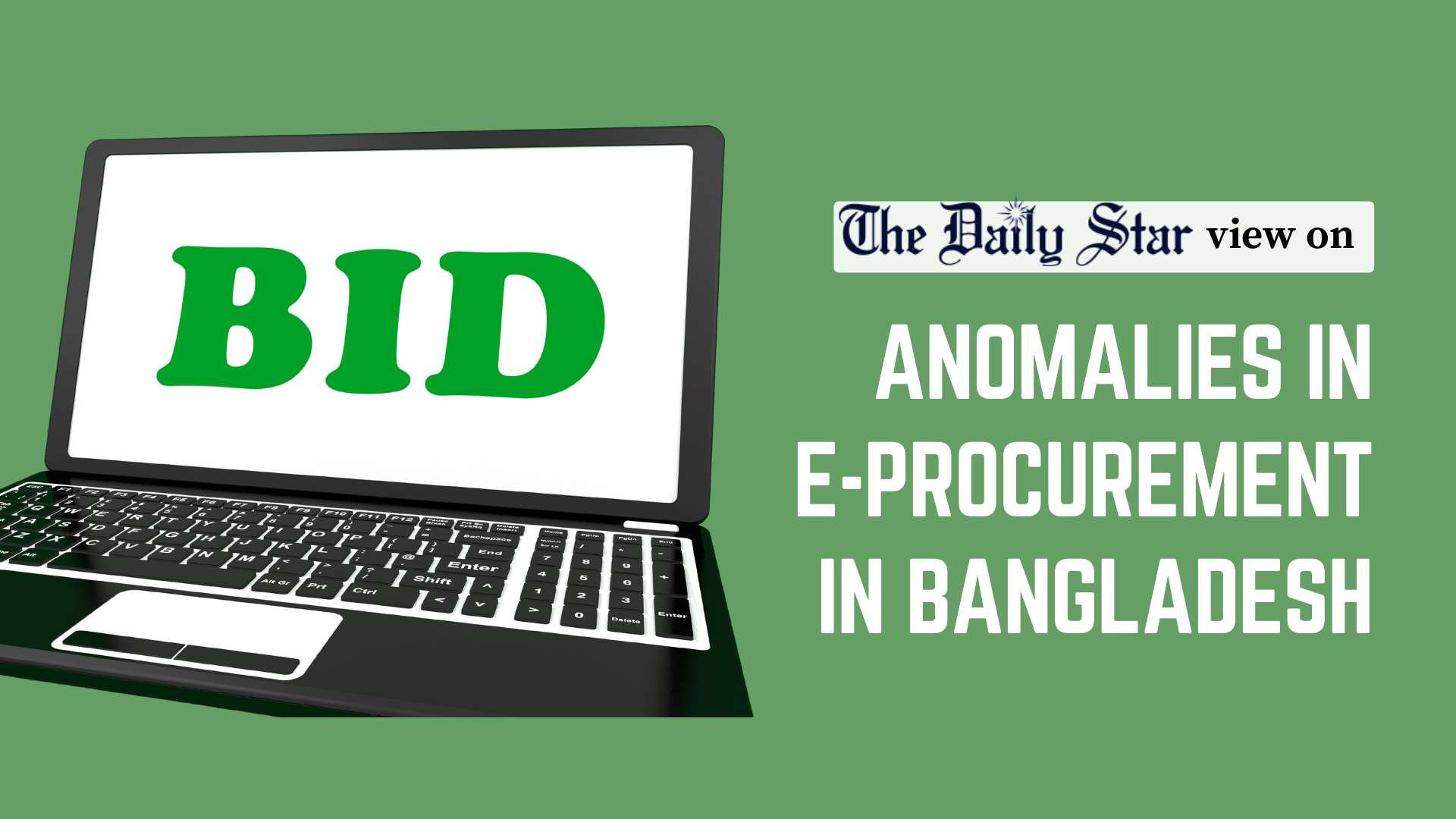 Don’t let the e-GP process be monopolised