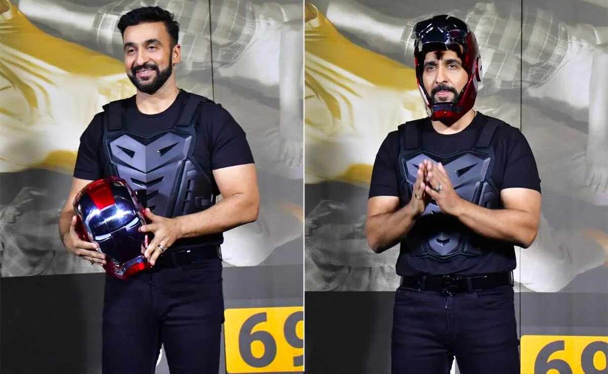 Raj Kundra drops mask at UT 69 trailer launch, reveals the mystery