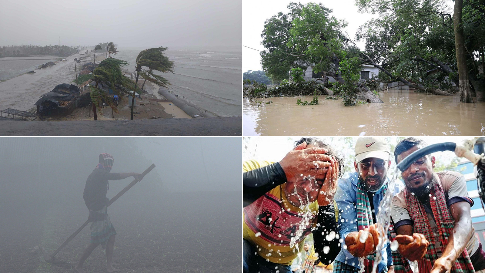 Bangladesh caught up in extreme weather events