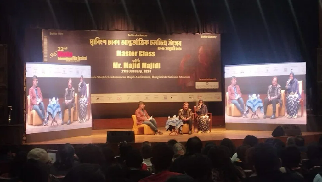 Majid Majidi, Shi Chuan and Anjan Dutt shoulder DIFF’s masterclass