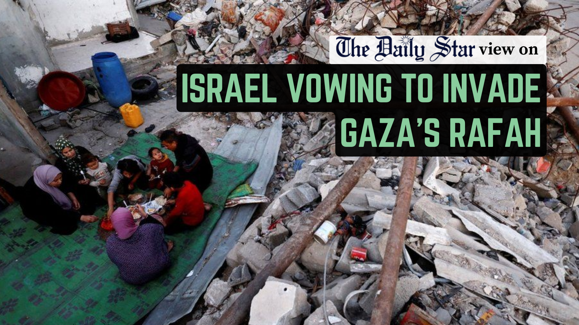 Israel must be stopped from invading Rafah