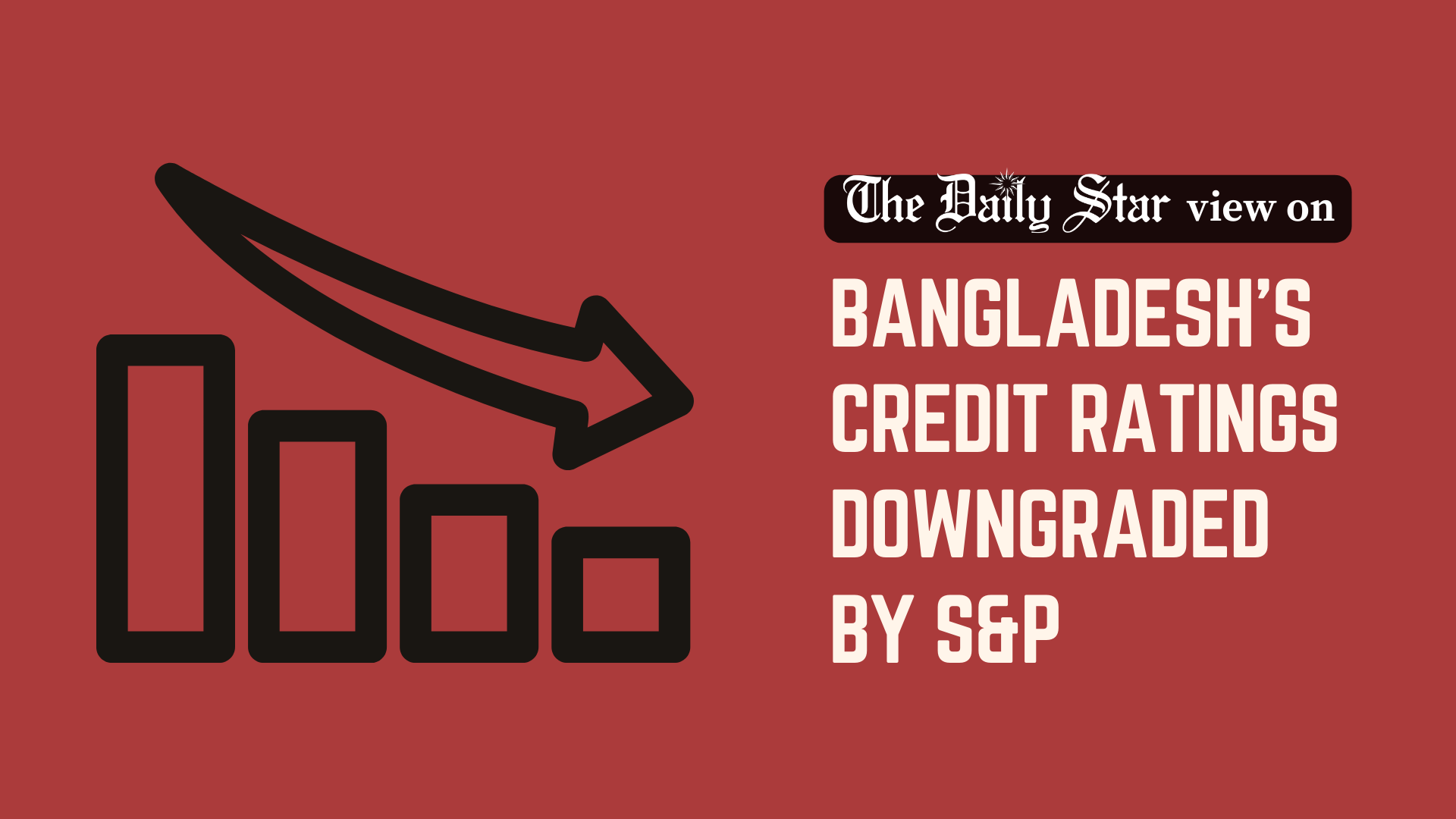Stop the downward economic spiral