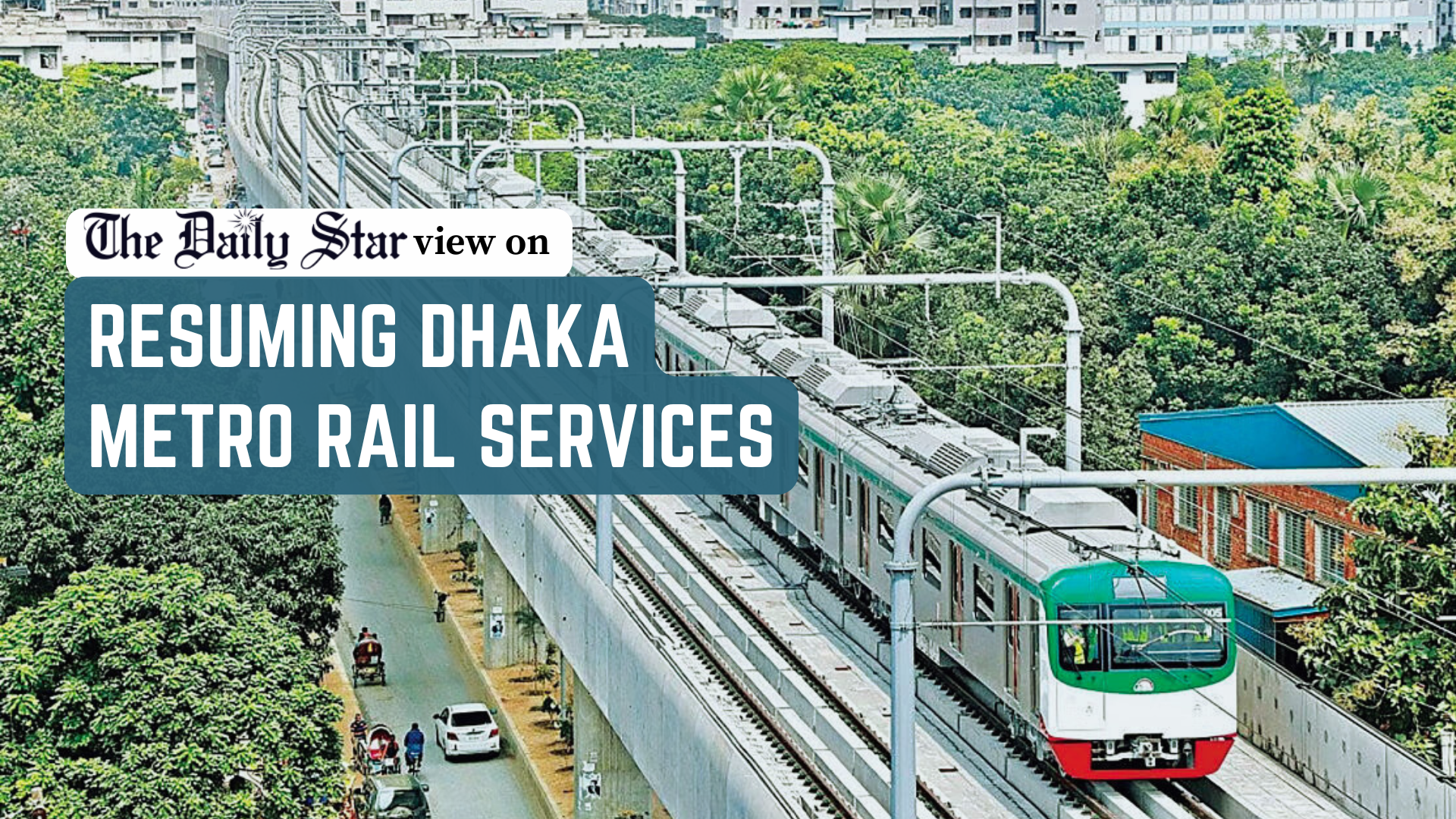 Metro rail operations must be resumed without delay 