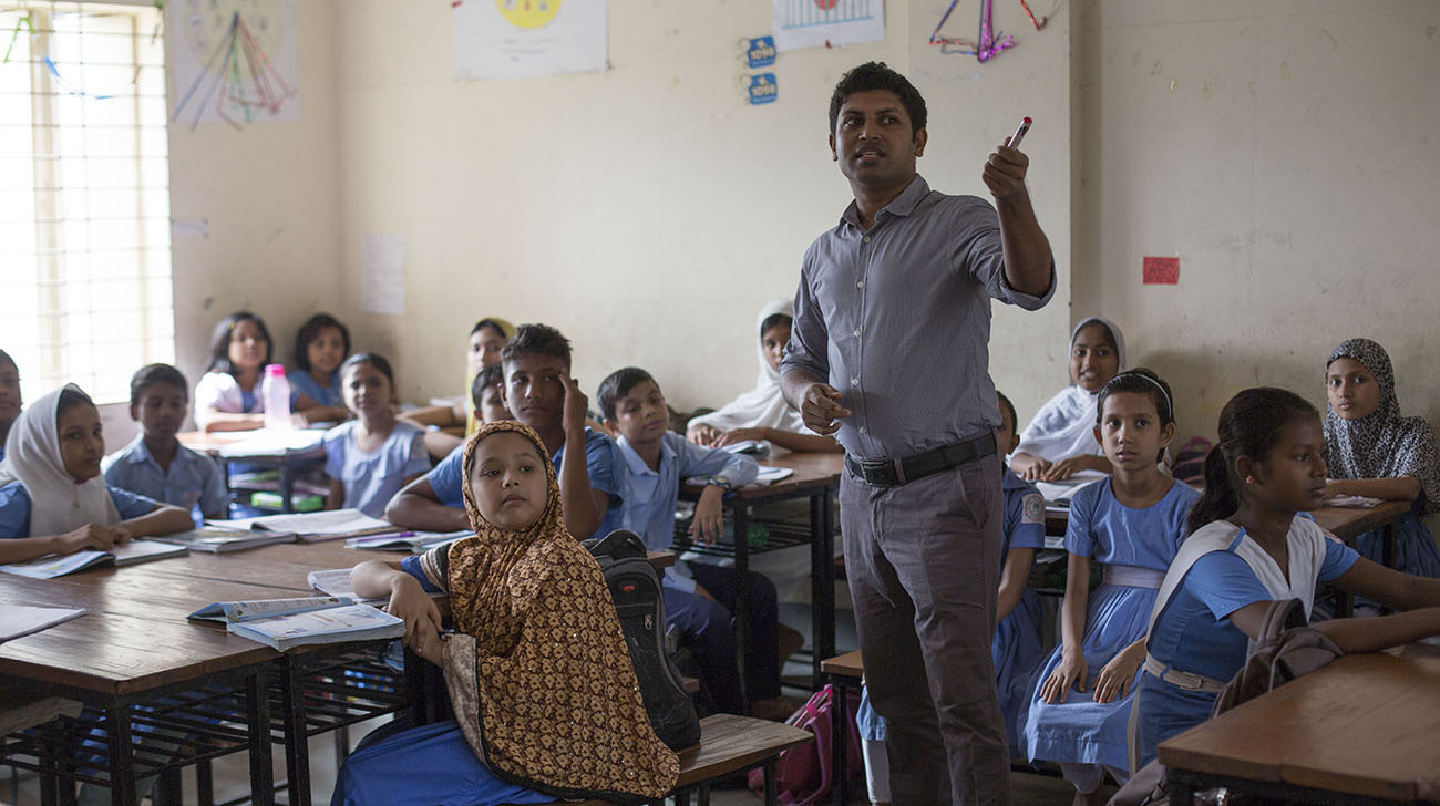 Equip teachers to bring positive changes in education