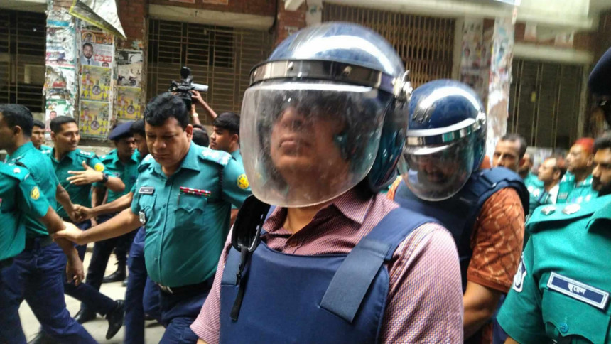 Ex-IGP Mamun on 43-day remand in eight murder cases