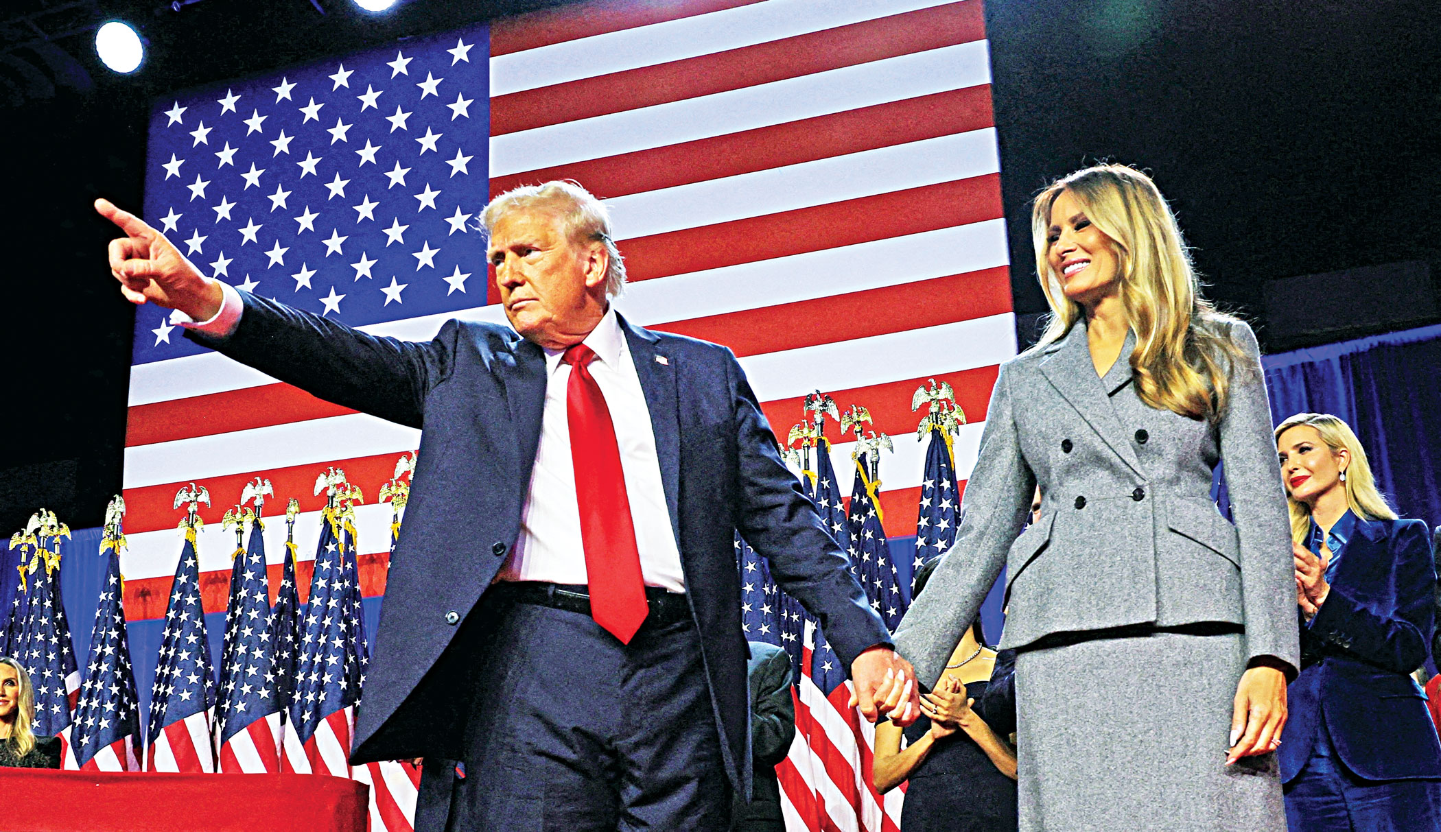 Trump is back