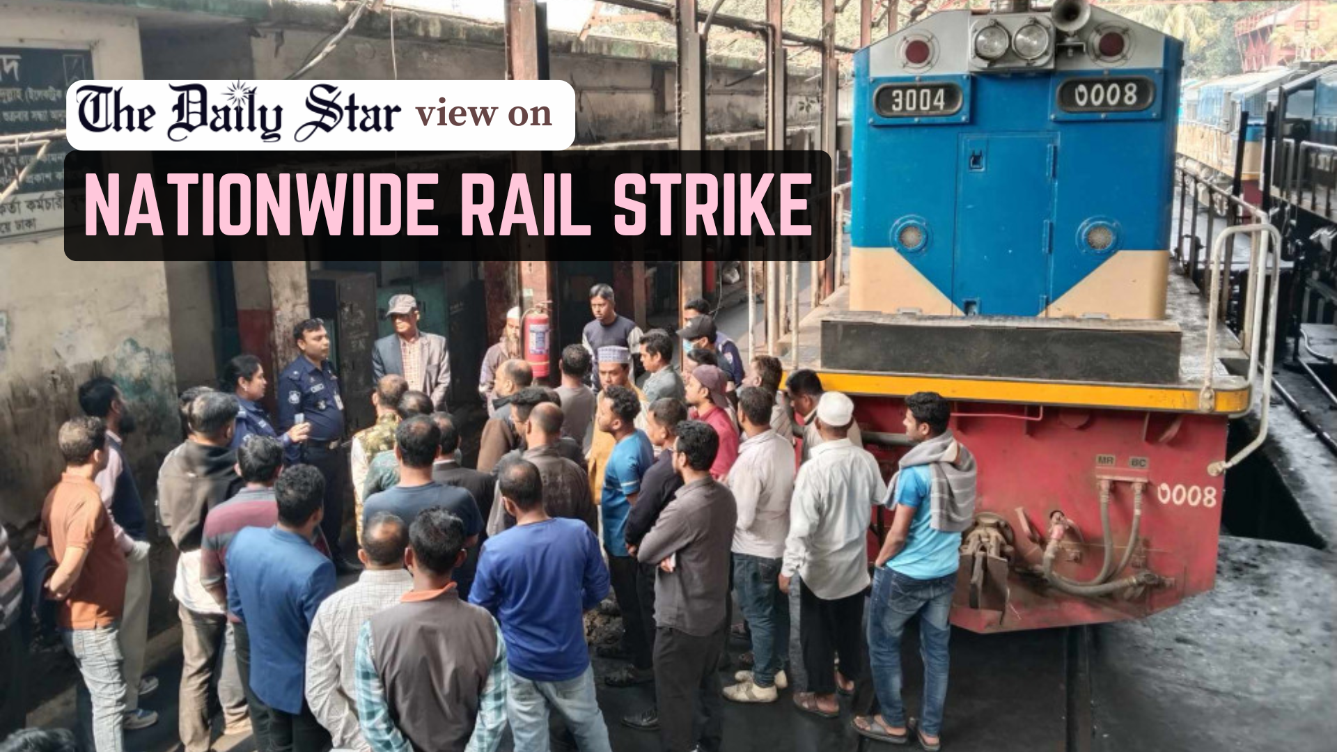 Rail passengers must not be held hostage
