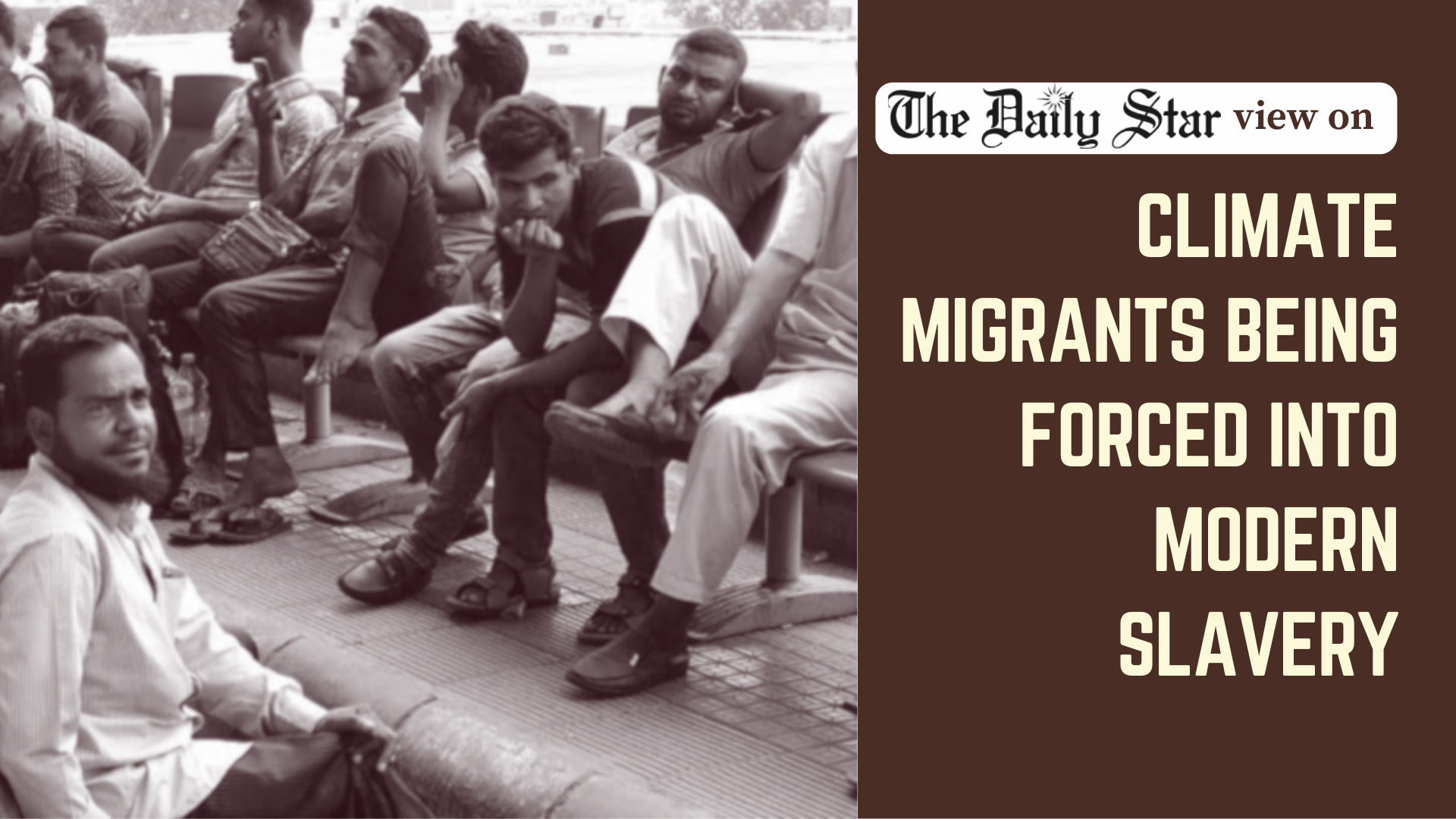 Climate refugees must be protected