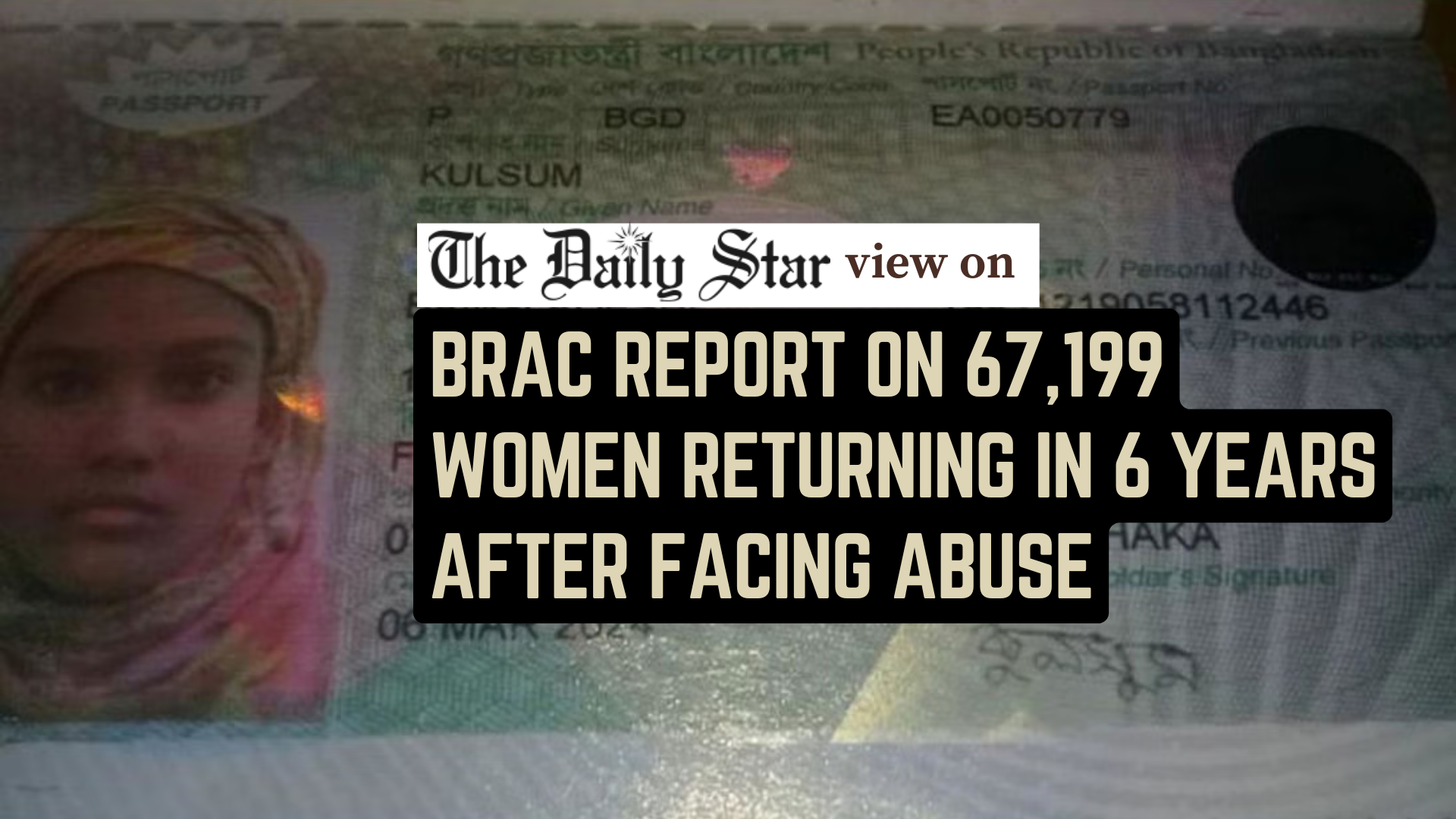 Don’t leave returnee female migrants behind