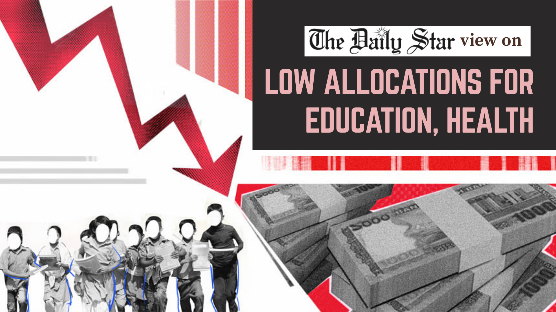 Health and education sectors need greater budgetary attention 