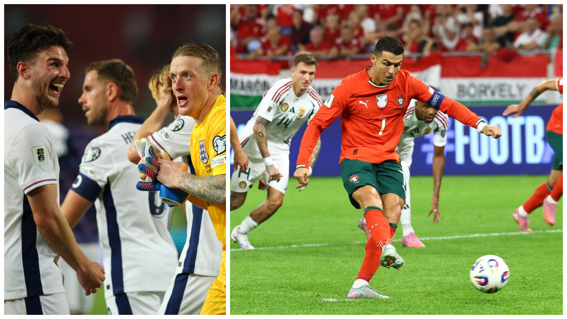 England smash Serbia 5-0; Ronaldo strikes in Portugal’s Hungary win