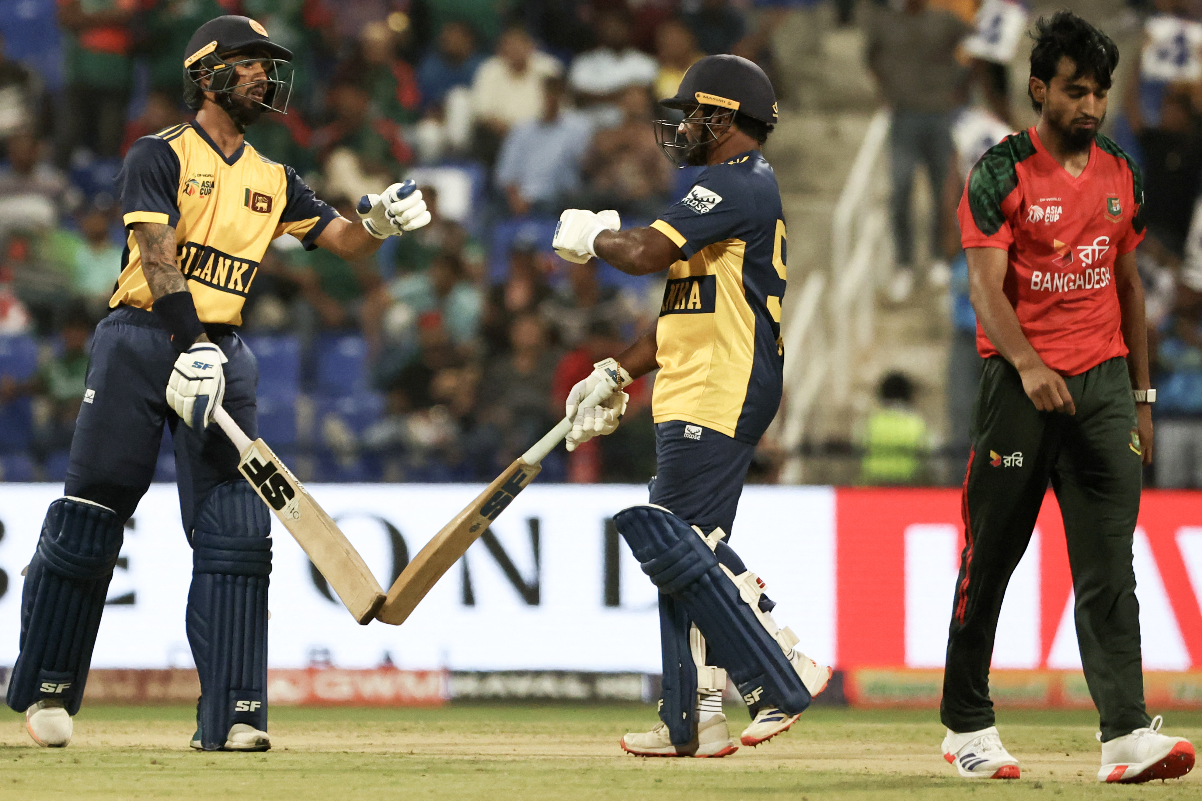 Late fightback not enough as Bangladesh fall to Sri Lanka