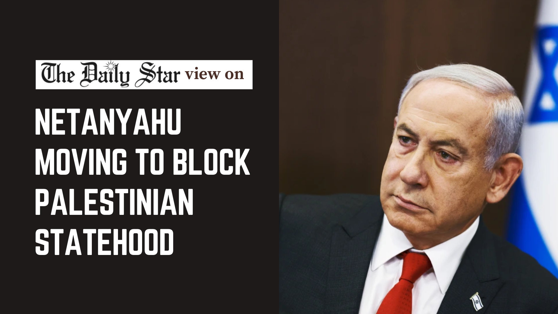 The two-state solution is non-negotiable