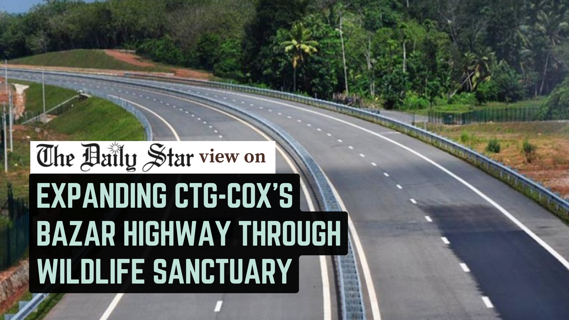 Shun development projects that endanger forests and wildlife