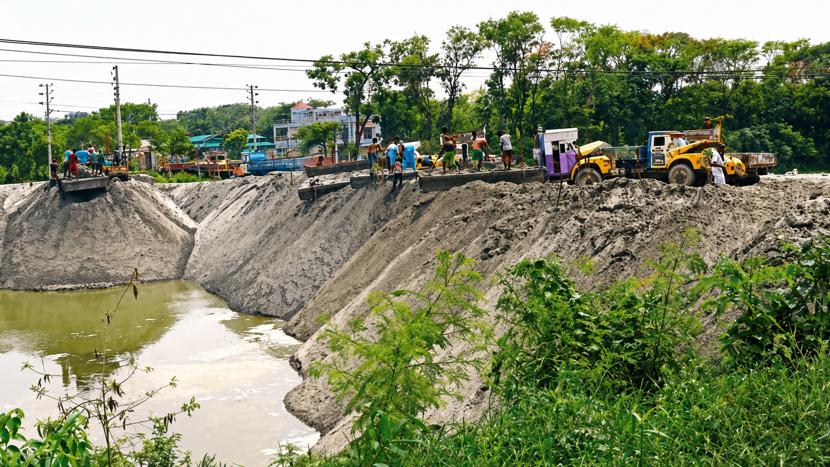 Thousands of ponds once existed across Dhaka