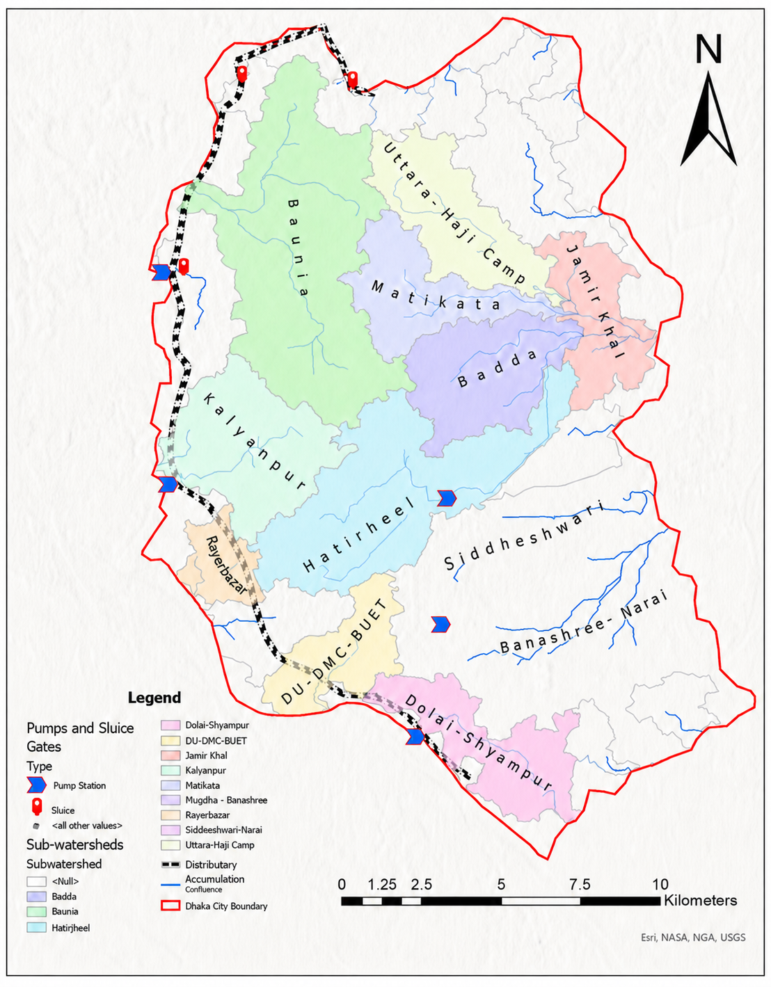 Dhaka Khal Network