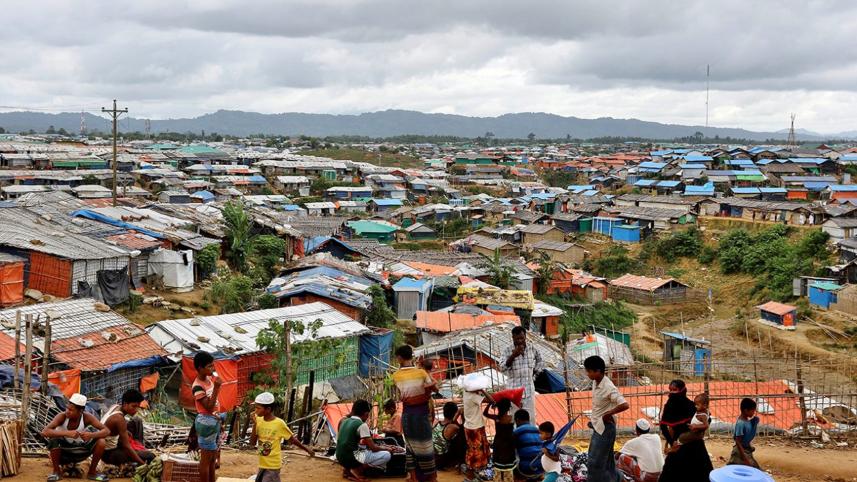File photo of a refugee camp in Cox’s Bazar. Photo: Anisur Rahman