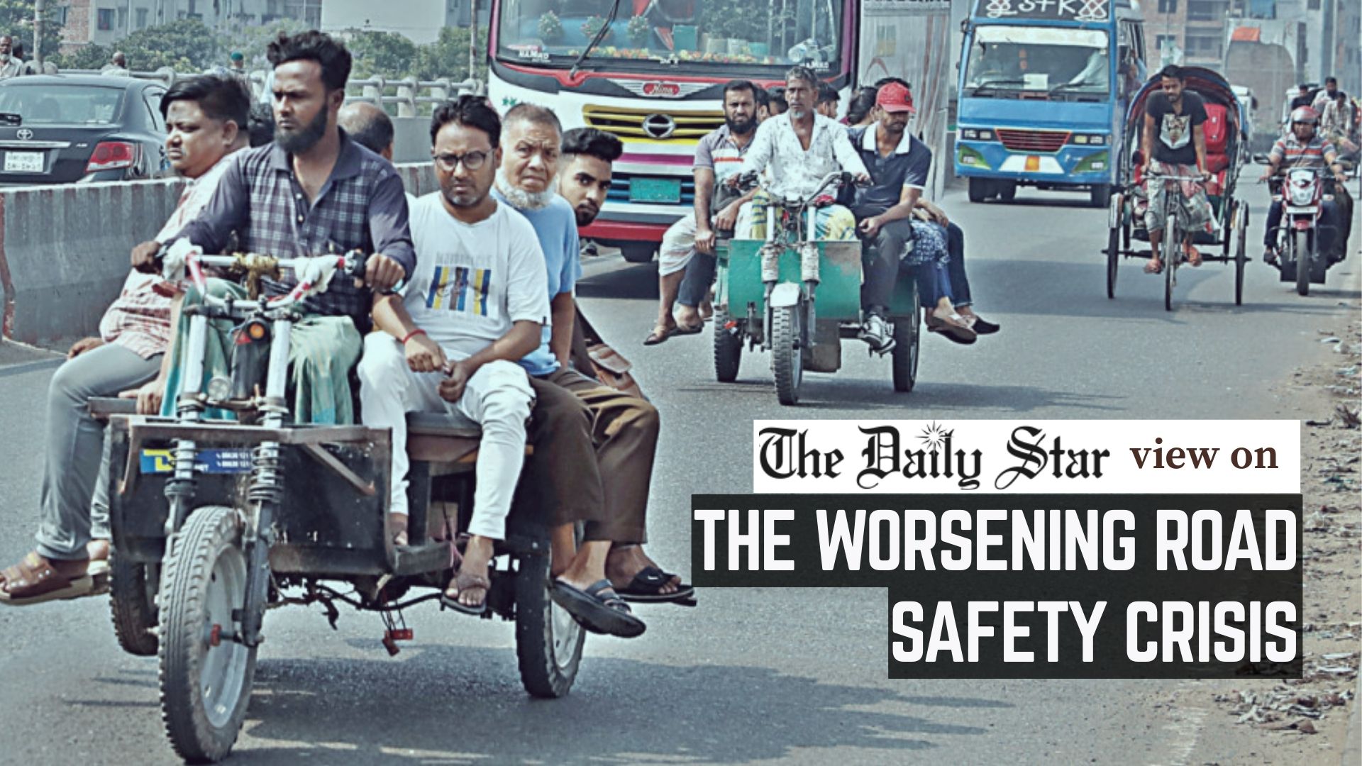 Preventable deaths on roads must stop