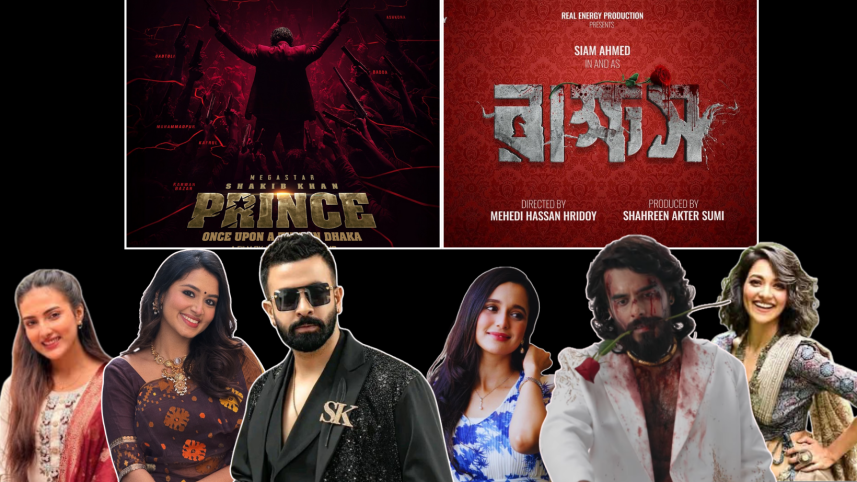 Shooting of two Eid films from Dhaka underway in Sri Lanka