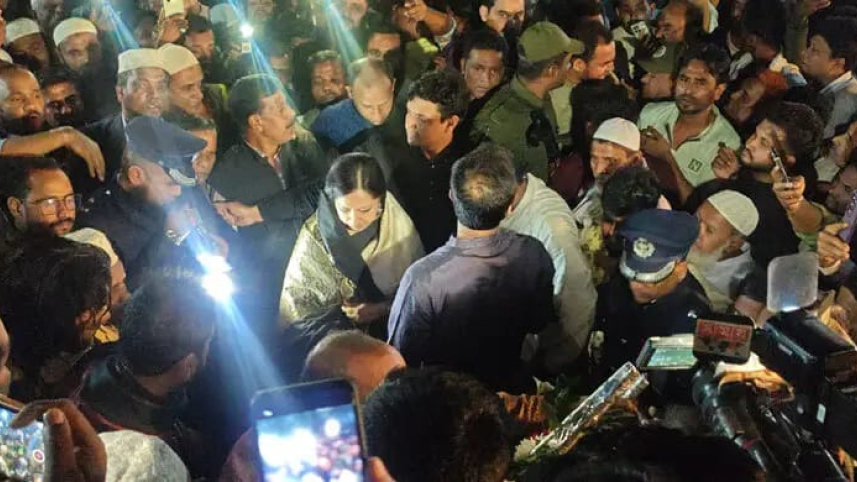 Rumeen Farhana clash with BNP activists