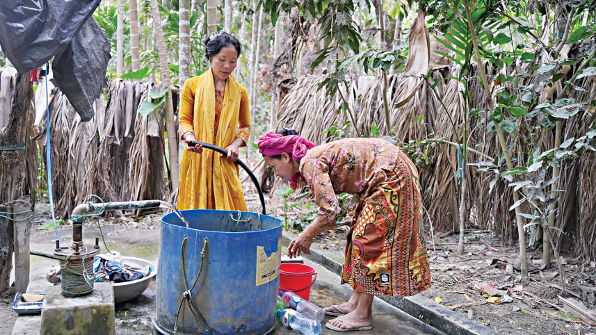 drinking water shortage coastal Bangladesh