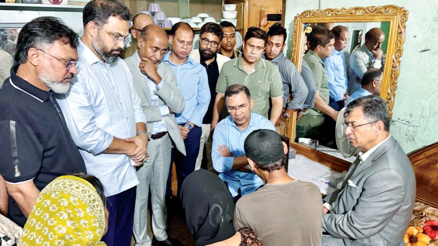 PM Tarique Rahman meets Ramisa family