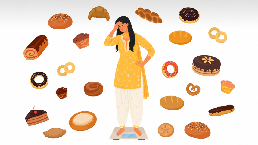 Do skinny women ever think about food?